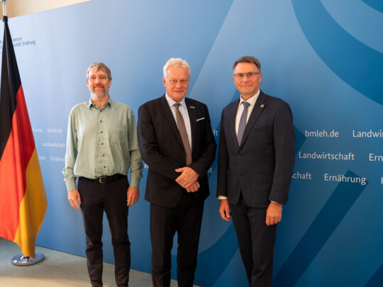 Im Gespräch mit Bundesminister Alois Rainer